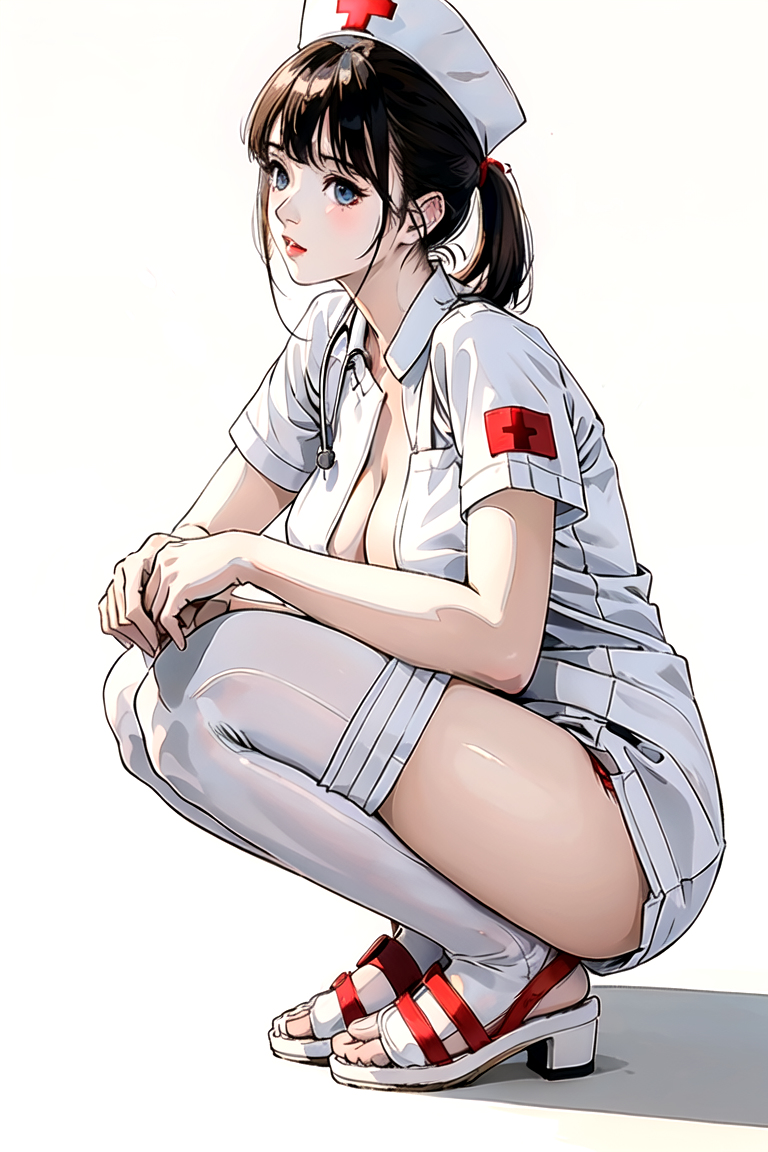 AI生成美女~As D-squatting