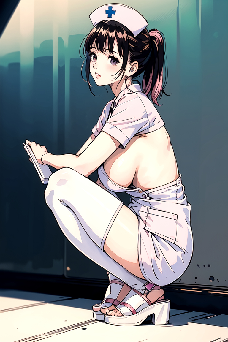 AI生成美女~As D-squatting