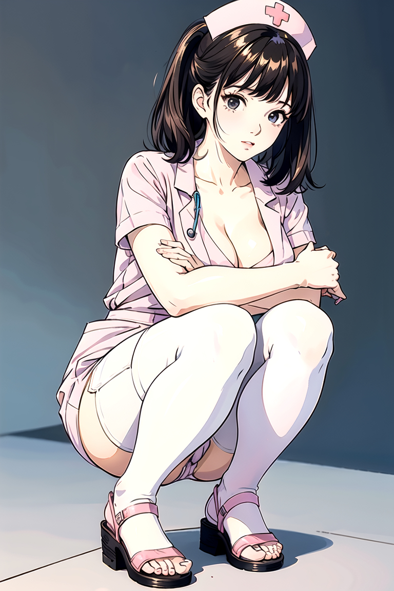 AI生成美女~As D-squatting