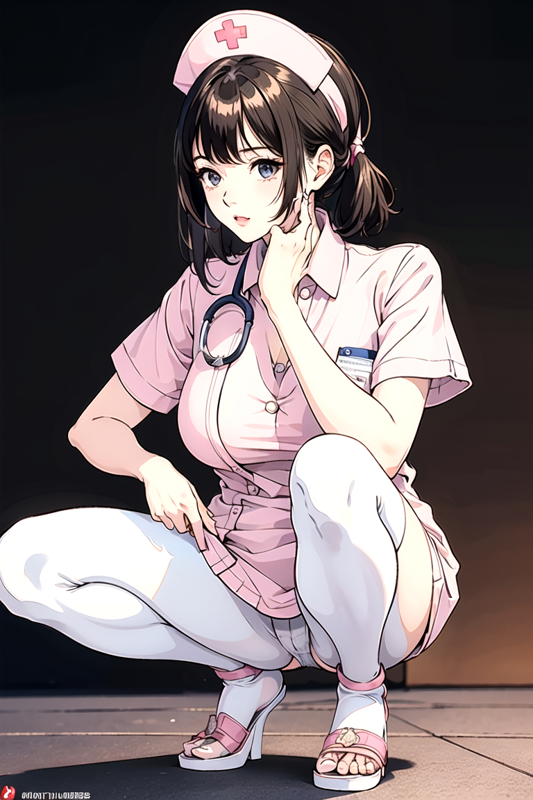 AI生成美女~As D-squatting