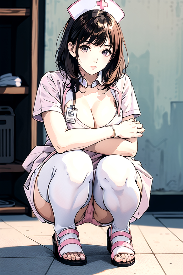 AI生成美女~As D-squatting