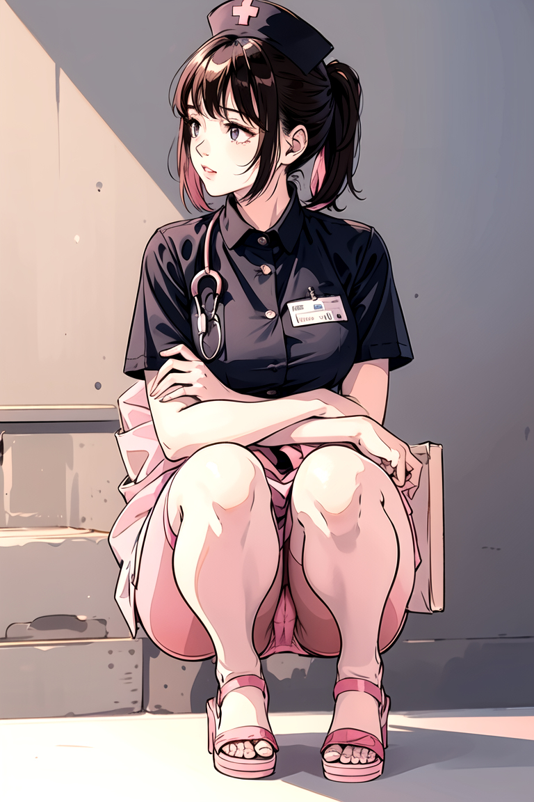 AI生成美女~As D-squatting