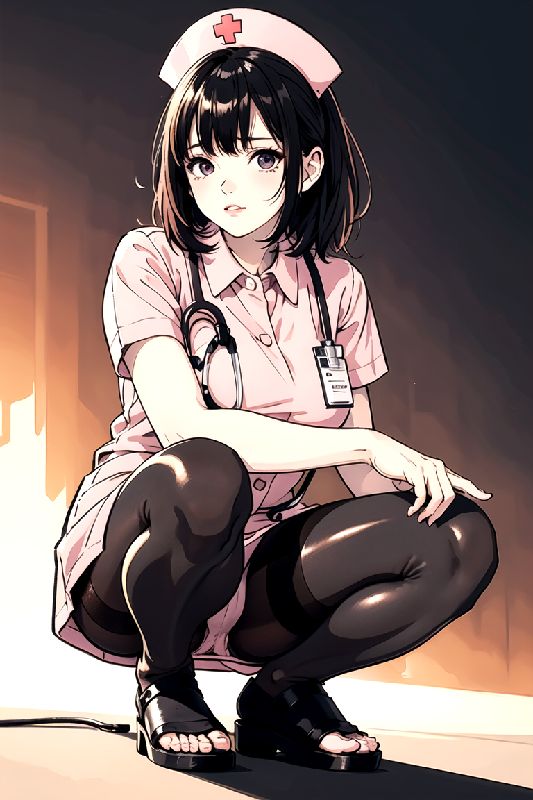 AI生成美女~As D-squatting