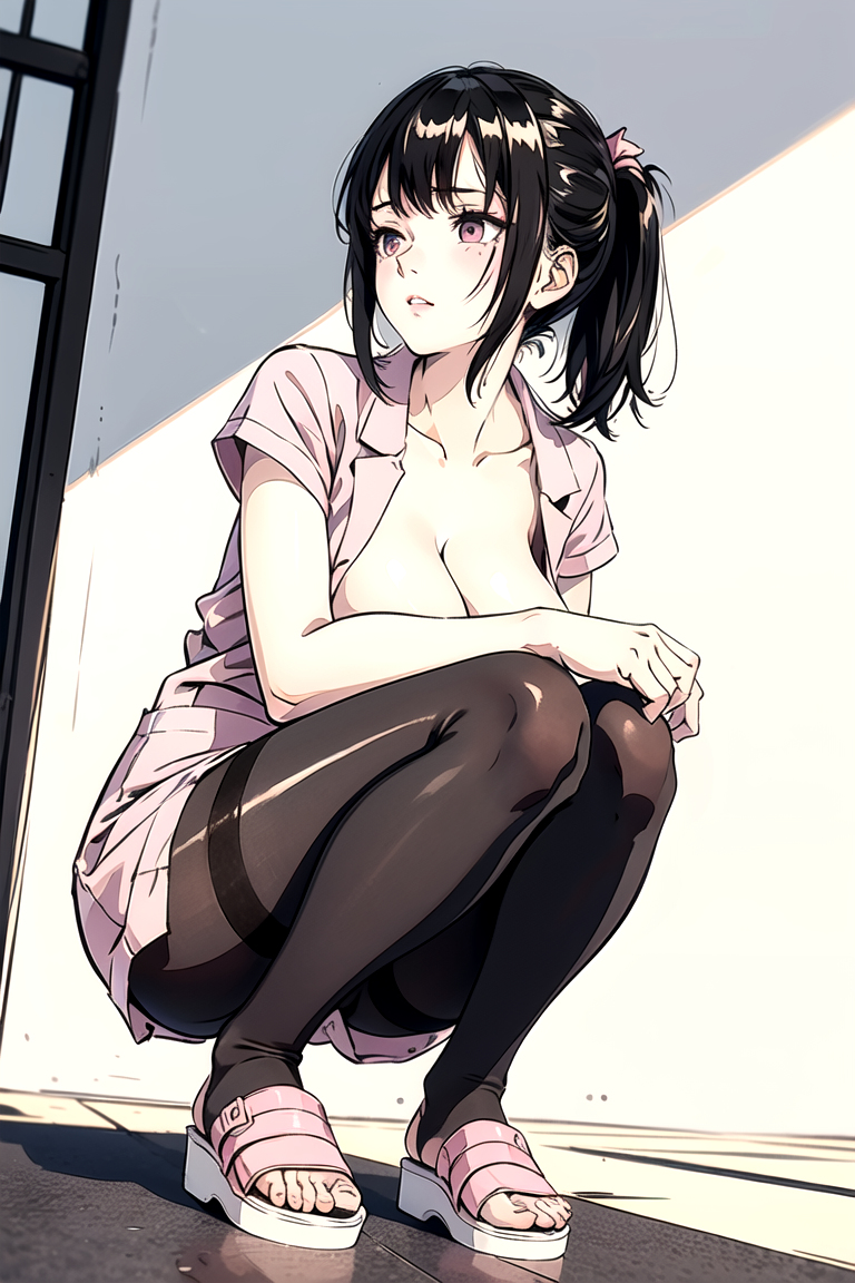 AI生成美女~As D-squatting
