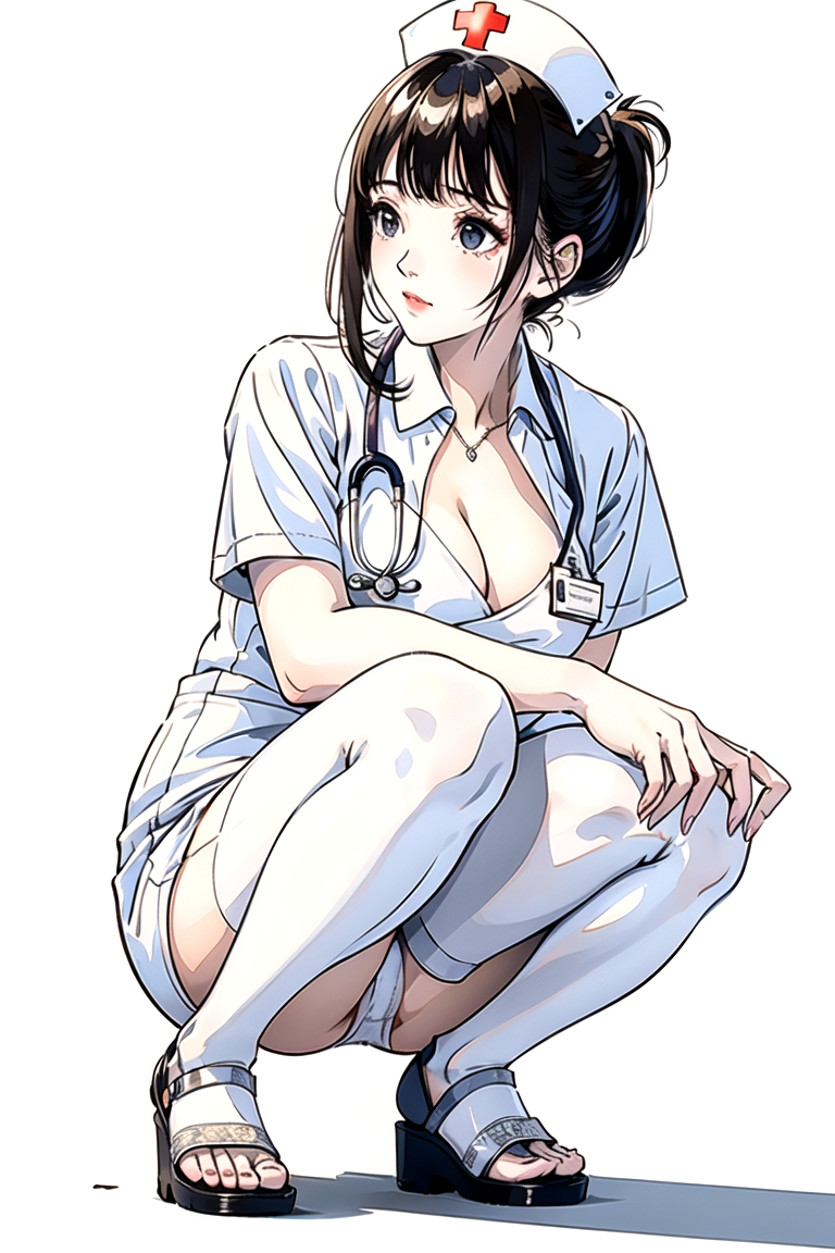 AI生成美女~As D-squatting