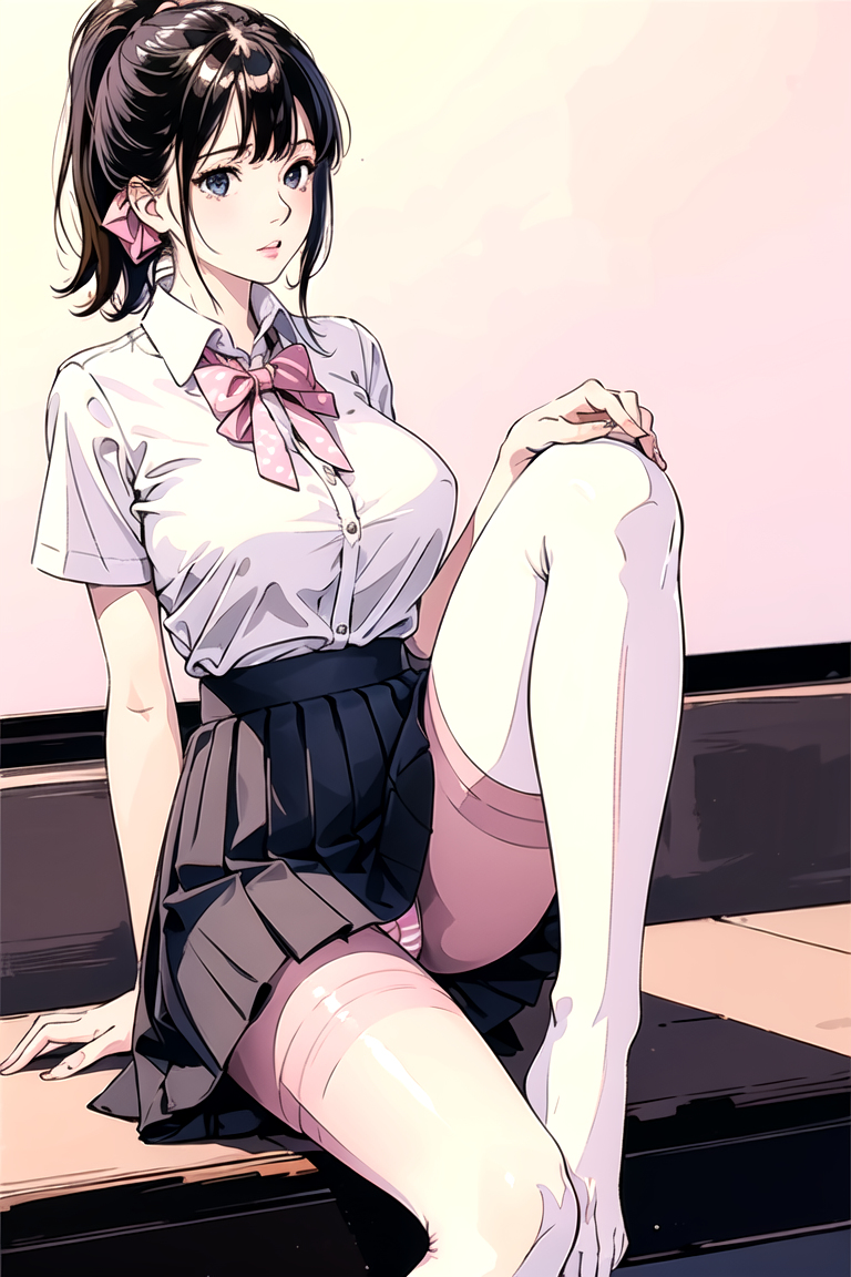 AI生成美女~As D-sitting