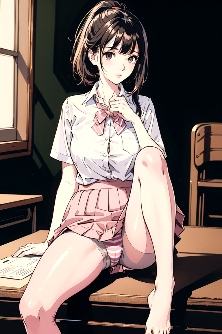 AI生成美女~As D-sitting