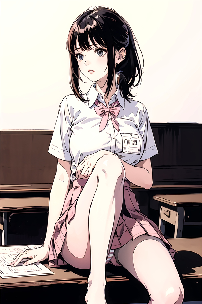 AI生成美女~As D-sitting