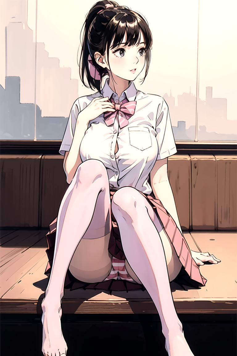AI生成美女~As D-sitting