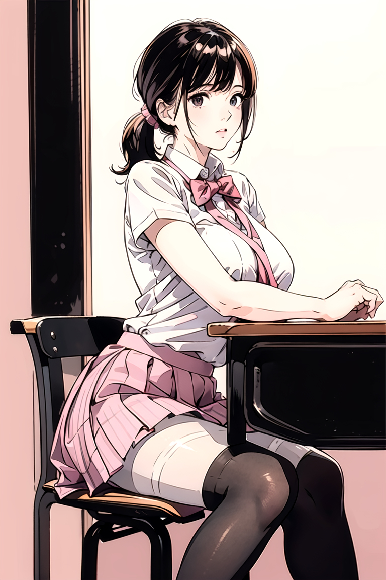 AI生成美女~As D-sitting