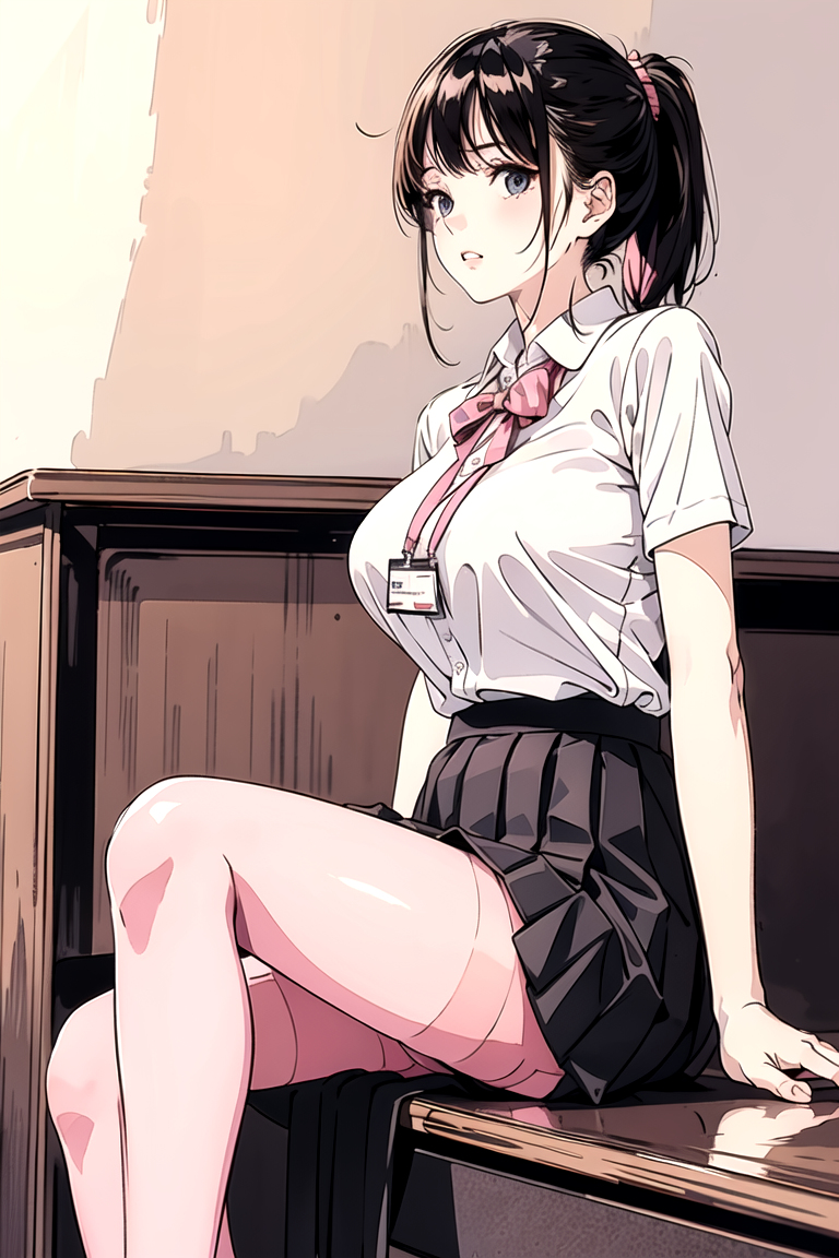 AI生成美女~As D-sitting