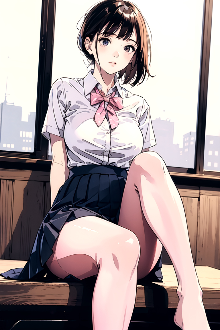 AI生成美女~As D-sitting