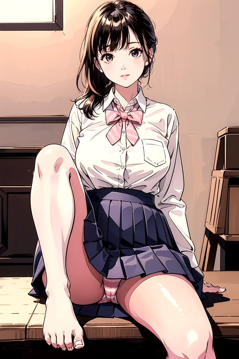 AI生成美女~As D-sitting