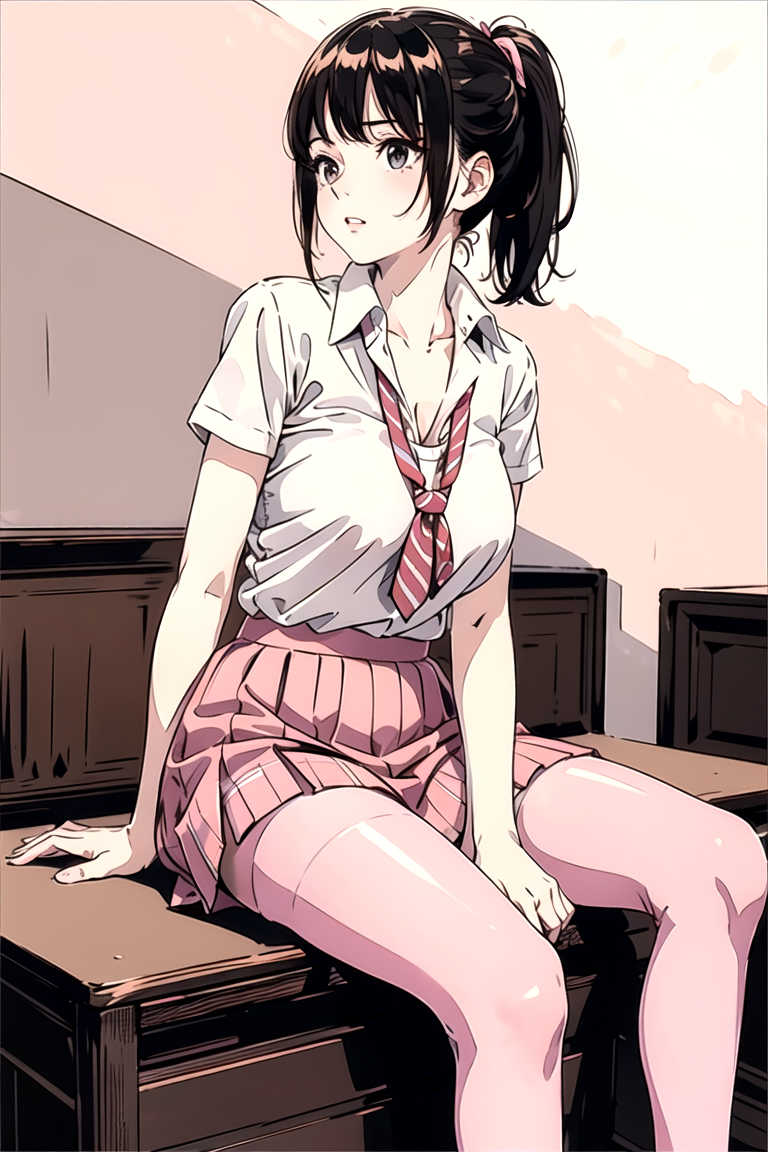 AI生成美女~As D-sitting
