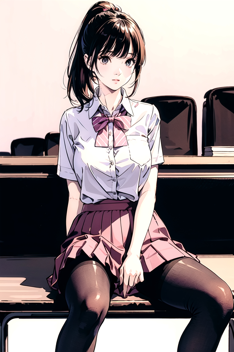 AI生成美女~As D-sitting