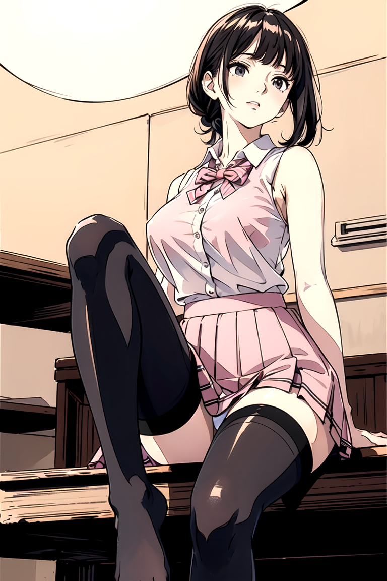 AI生成美女~As D-sitting