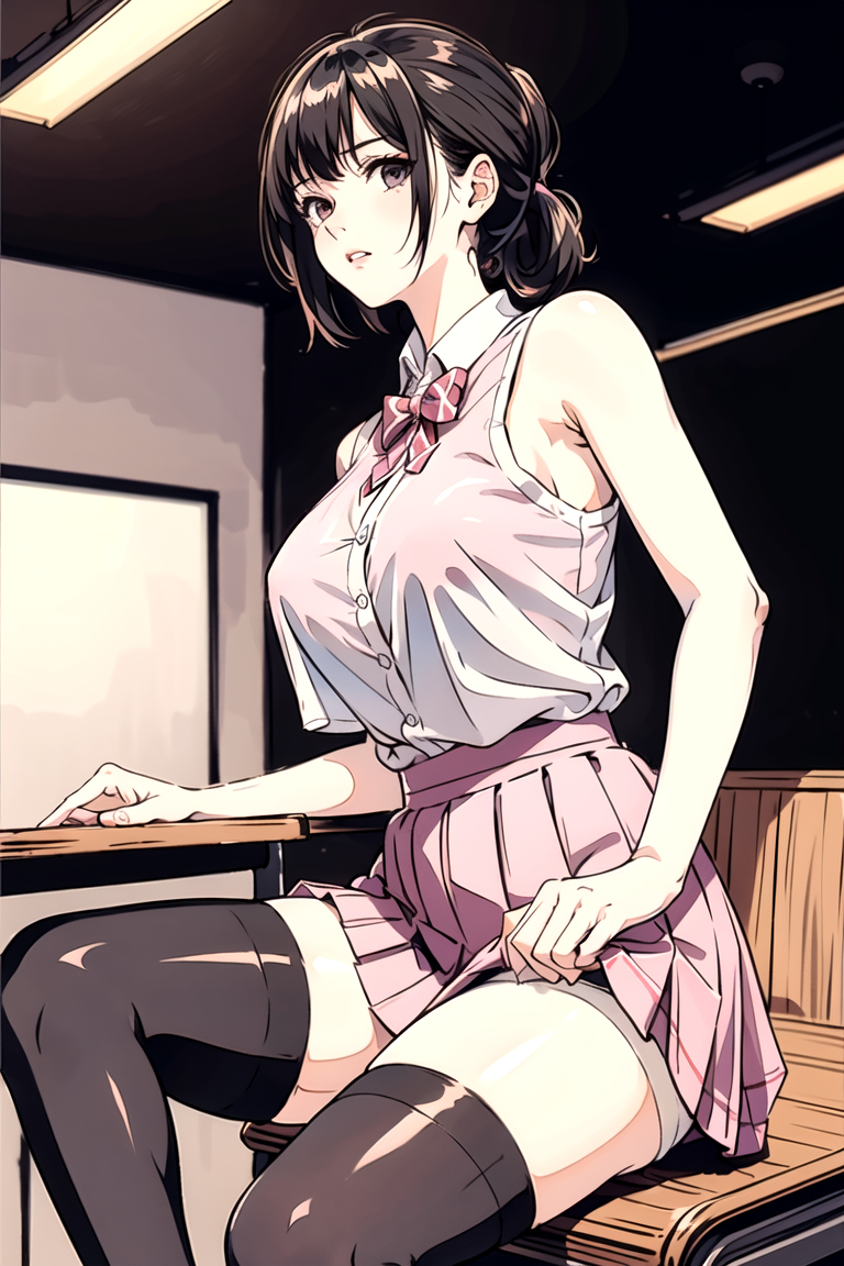 AI生成美女~As D-sitting