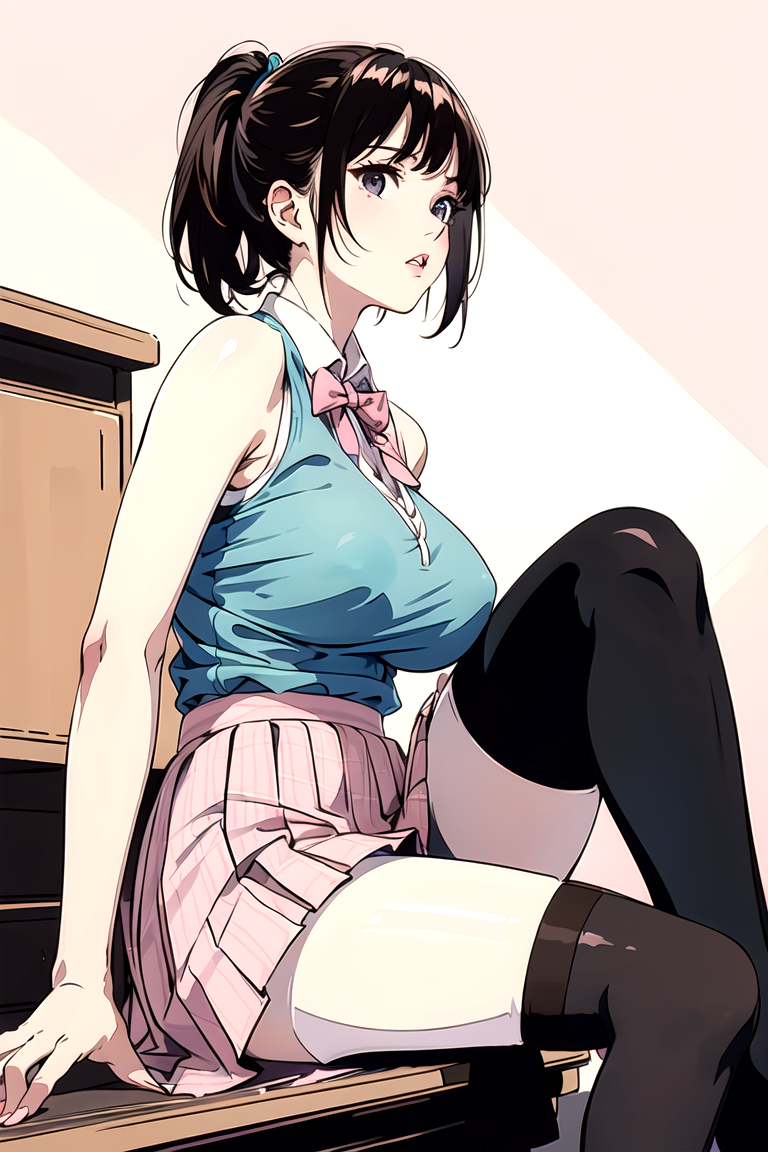 AI生成美女~As D-sitting