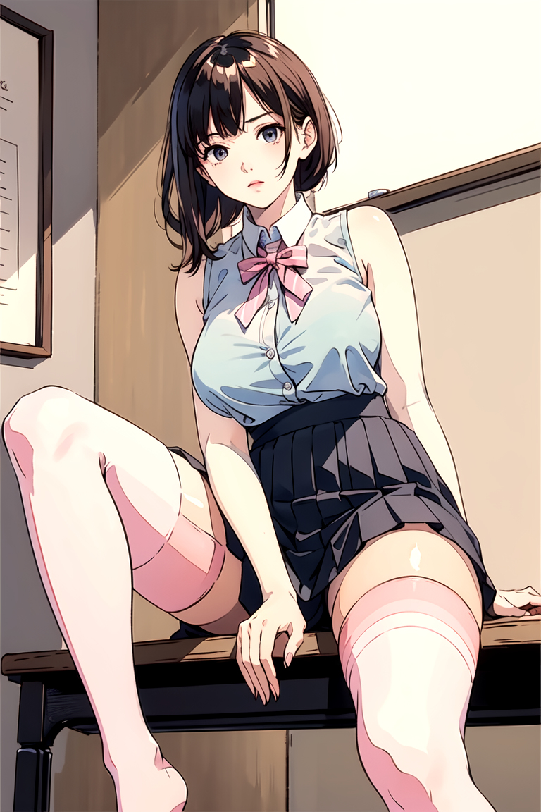 AI生成美女~As D-sitting