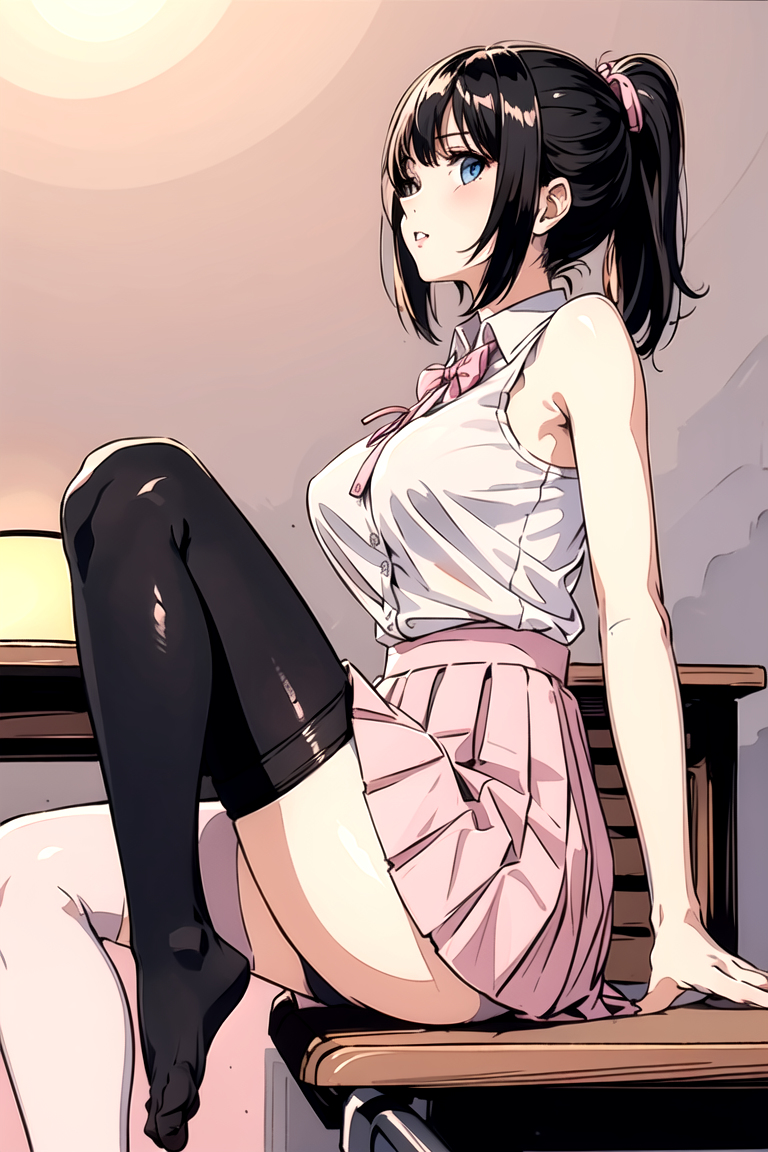 AI生成美女~As D-sitting