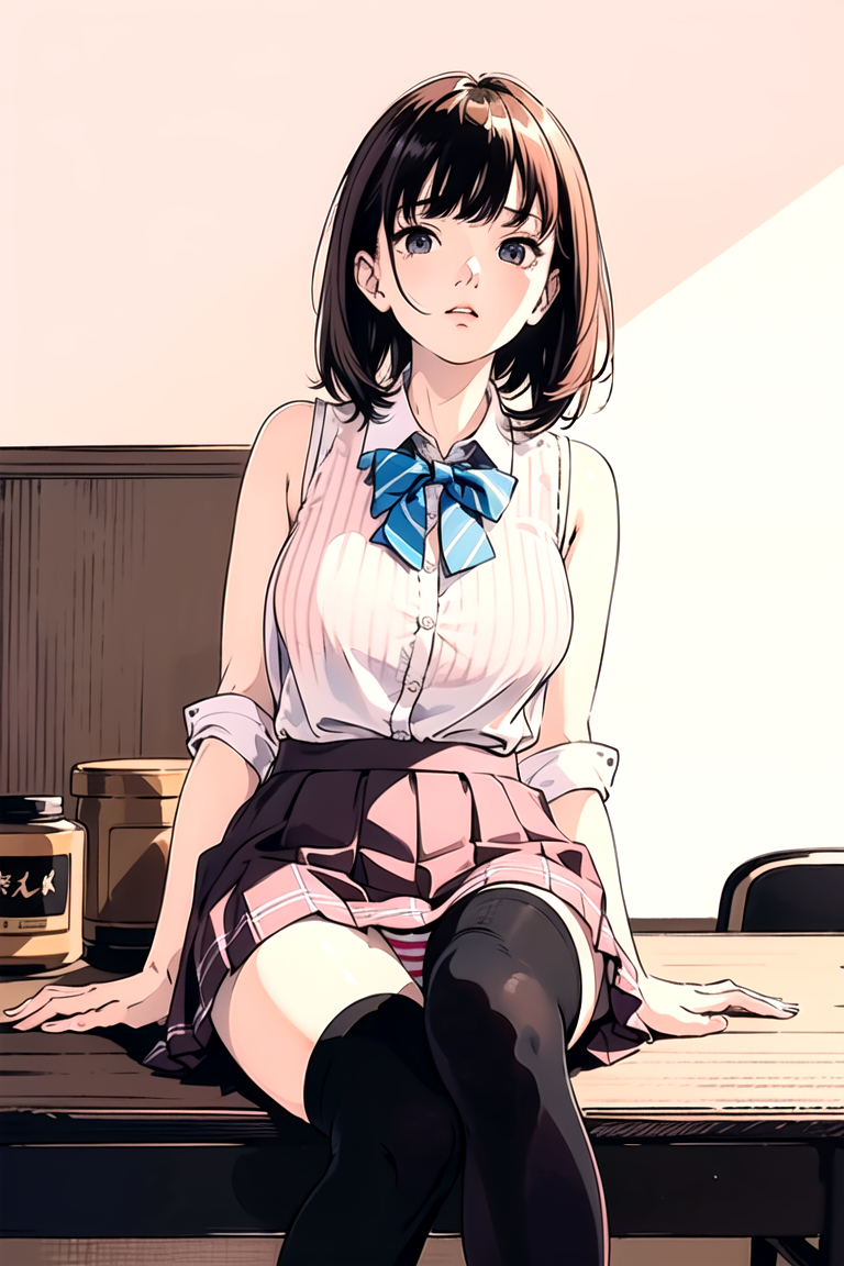 AI生成美女~As D-sitting