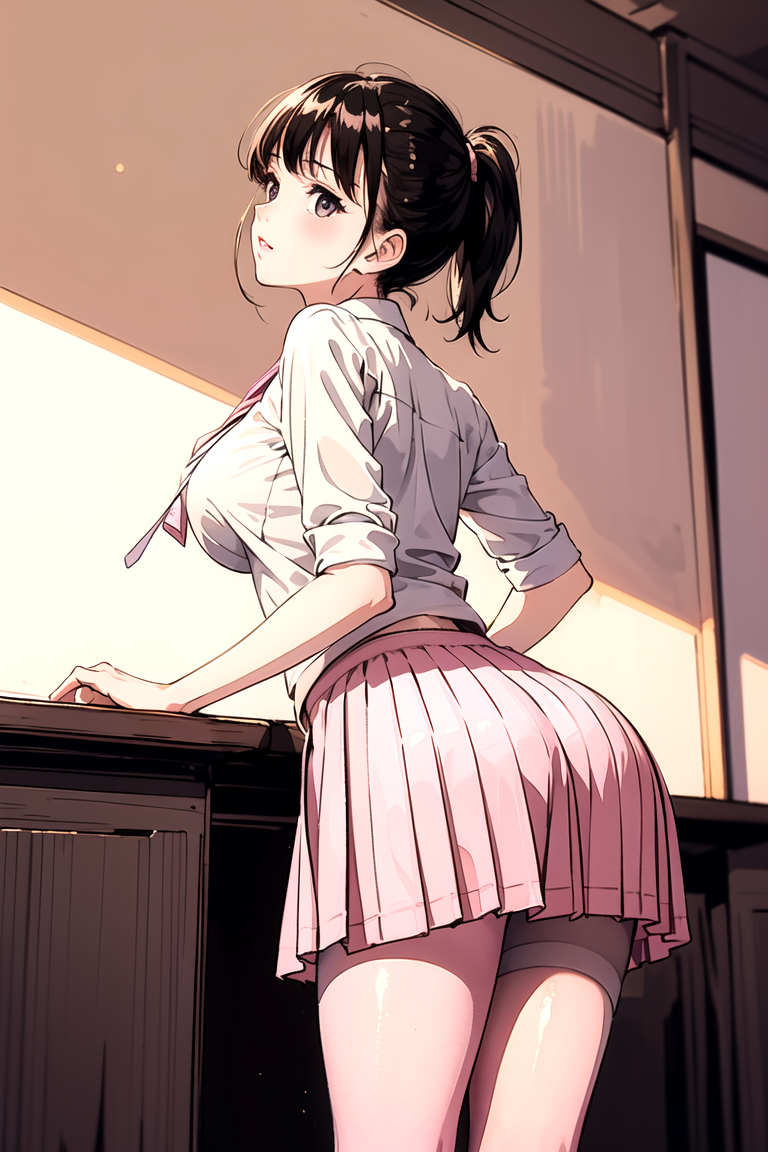 AI生成美女~As D-from_behind
