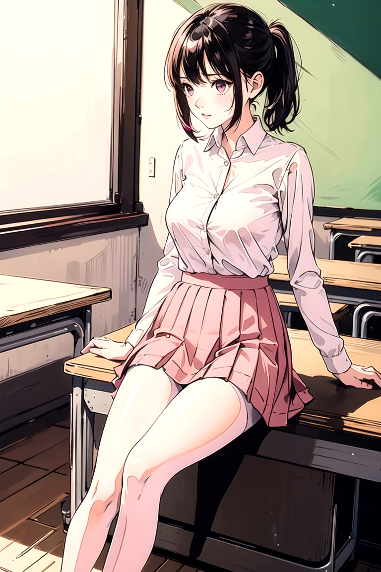 AI生成美女~As D-from_behind
