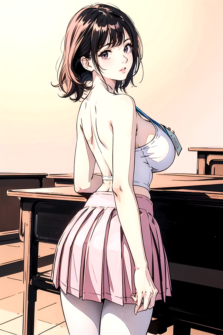 AI生成美女~As D-from_behind