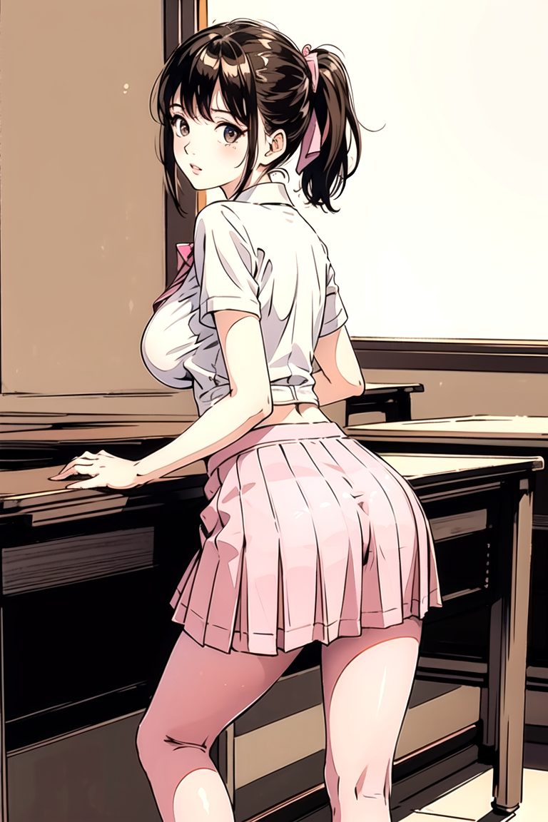 AI生成美女~As D-from_behind