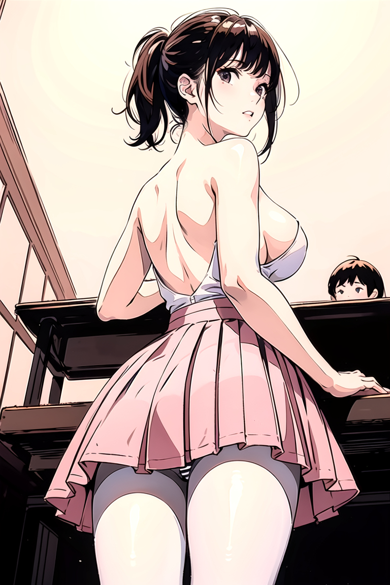 AI生成美女~As D-from_behind
