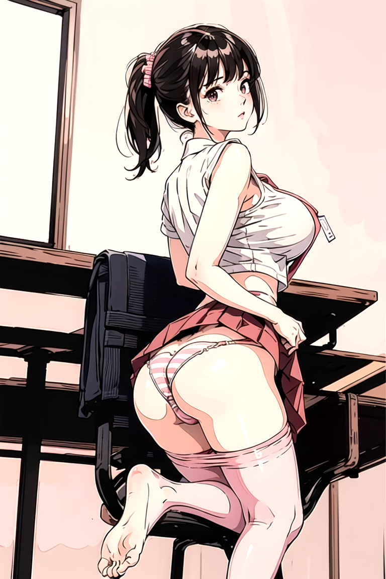 AI生成美女~As D-from_behind