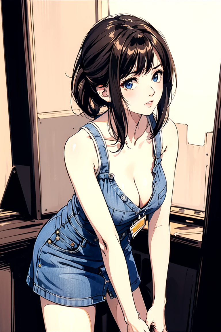 AI生成美女~As D-謝罪は常識であるとき胸露出した！(道歉時露胸是常識！)