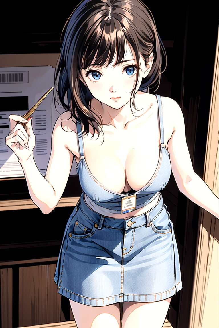AI生成美女~As D-謝罪は常識であるとき胸露出した！(道歉時露胸是常識！)