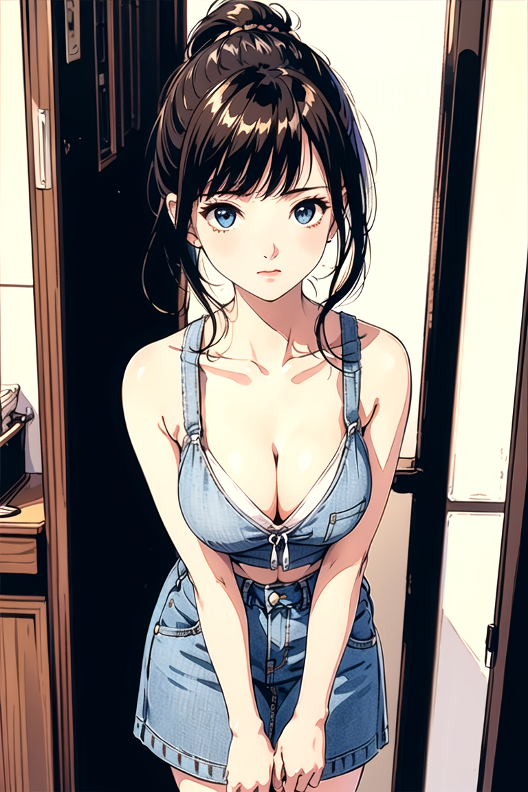 AI生成美女~As D-謝罪は常識であるとき胸露出した！(道歉時露胸是常識！)