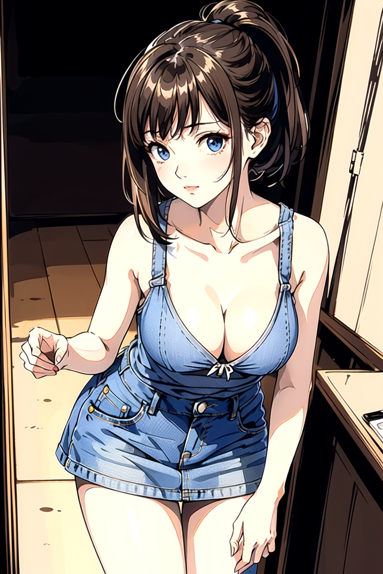 AI生成美女~As D-謝罪は常識であるとき胸露出した！(道歉時露胸是常識！)