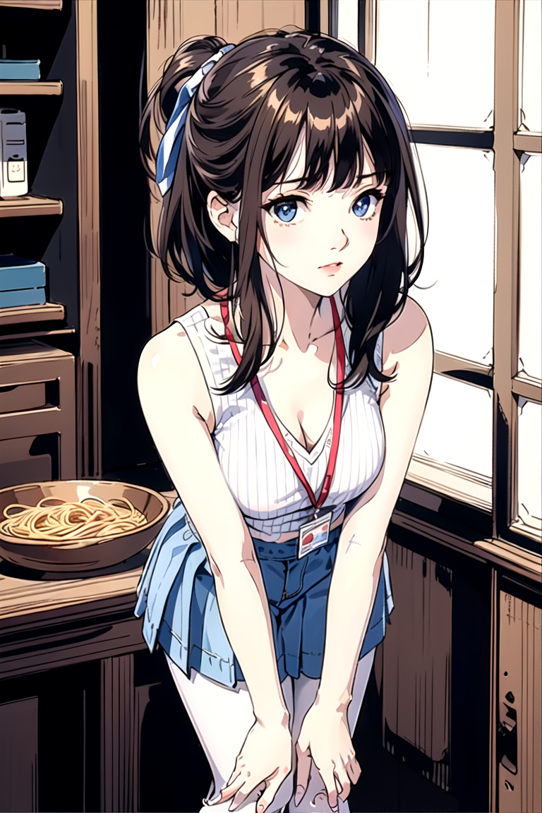 AI生成美女~As D-謝罪は常識であるとき胸露出した！(道歉時露胸是常識！)