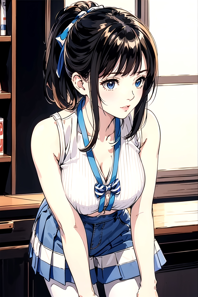 AI生成美女~As D-謝罪は常識であるとき胸露出した！(道歉時露胸是常識！)