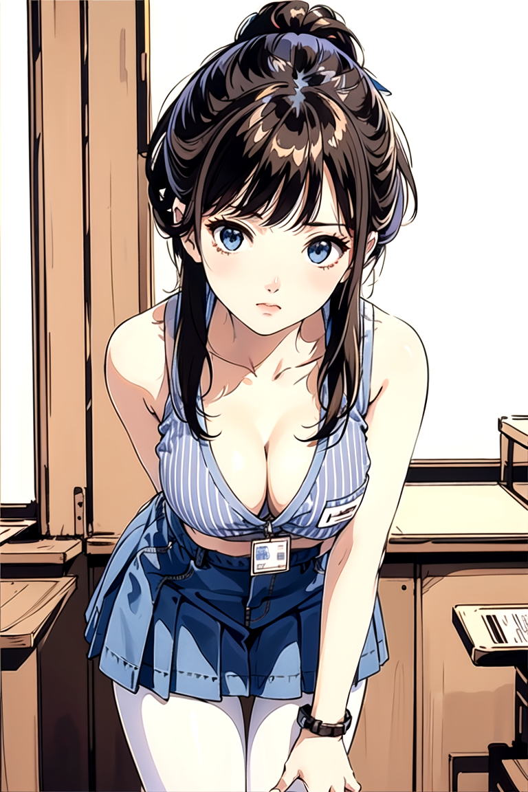 AI生成美女~As D-謝罪は常識であるとき胸露出した！(道歉時露胸是常識！)