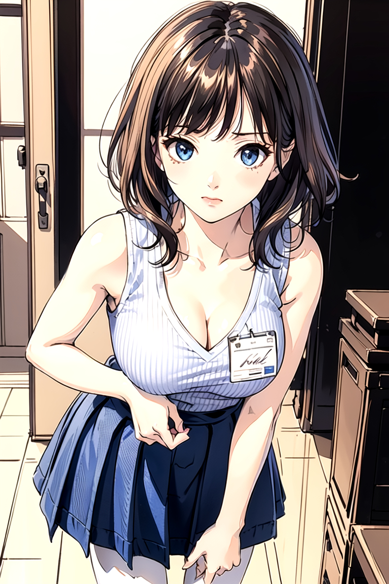 AI生成美女~As D-謝罪は常識であるとき胸露出した！(道歉時露胸是常識！)