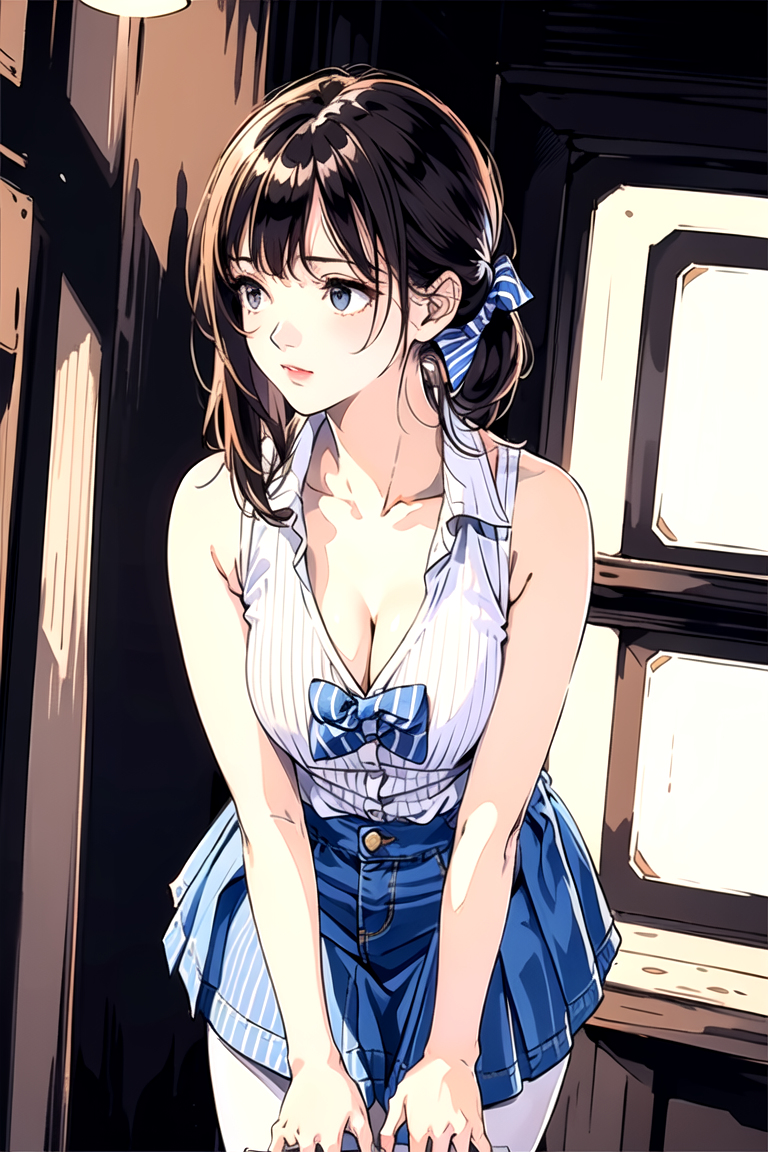 AI生成美女~As D-謝罪は常識であるとき胸露出した！(道歉時露胸是常識！)