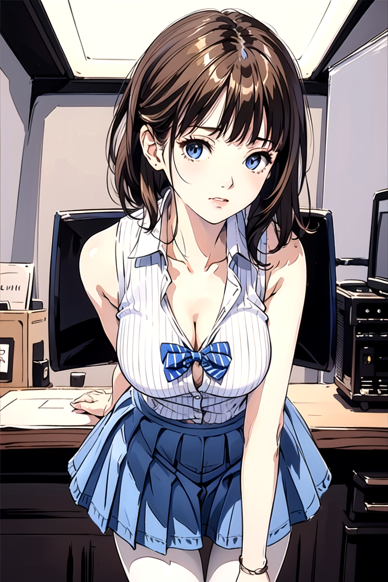 AI生成美女~As D-謝罪は常識であるとき胸露出した！(道歉時露胸是常識！)