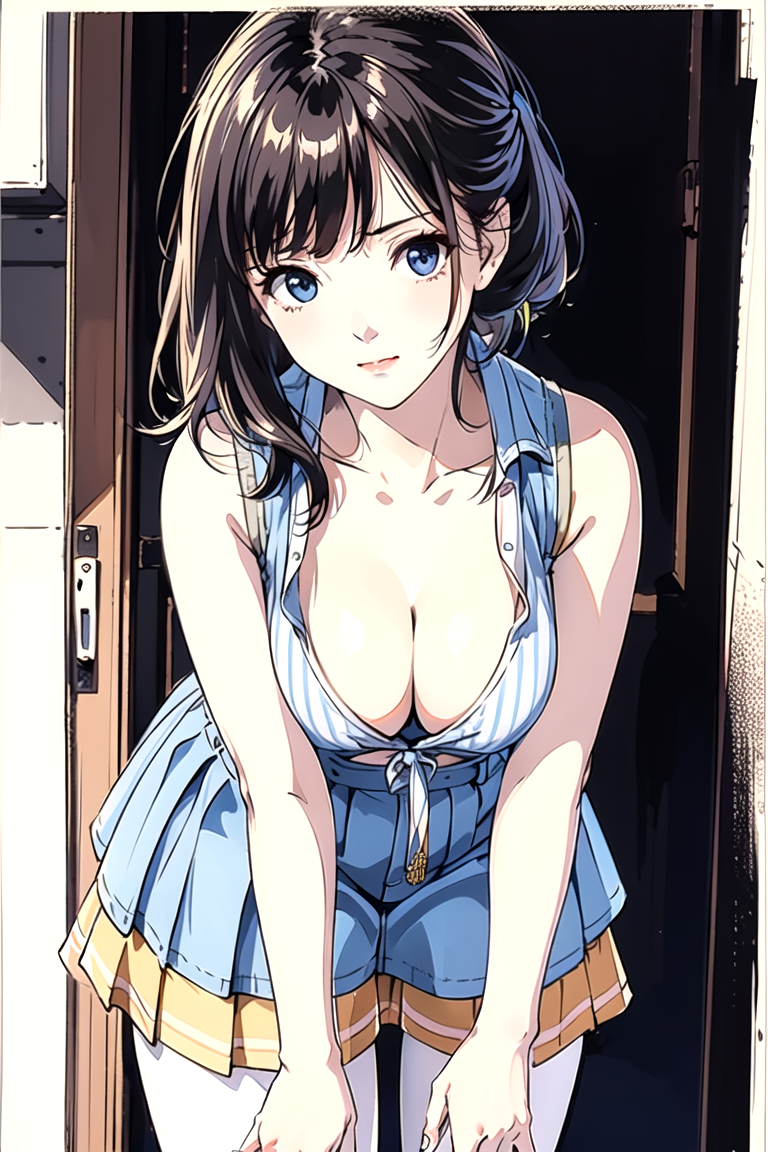 AI生成美女~As D-謝罪は常識であるとき胸露出した！(道歉時露胸是常識！)