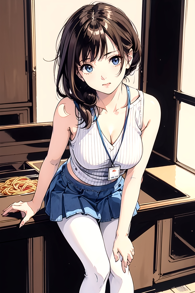 AI生成美女~As D-謝罪は常識であるとき胸露出した！(道歉時露胸是常識！)