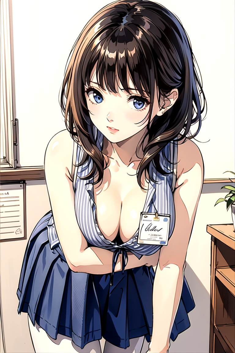 AI生成美女~As D-謝罪は常識であるとき胸露出した！(道歉時露胸是常識！)