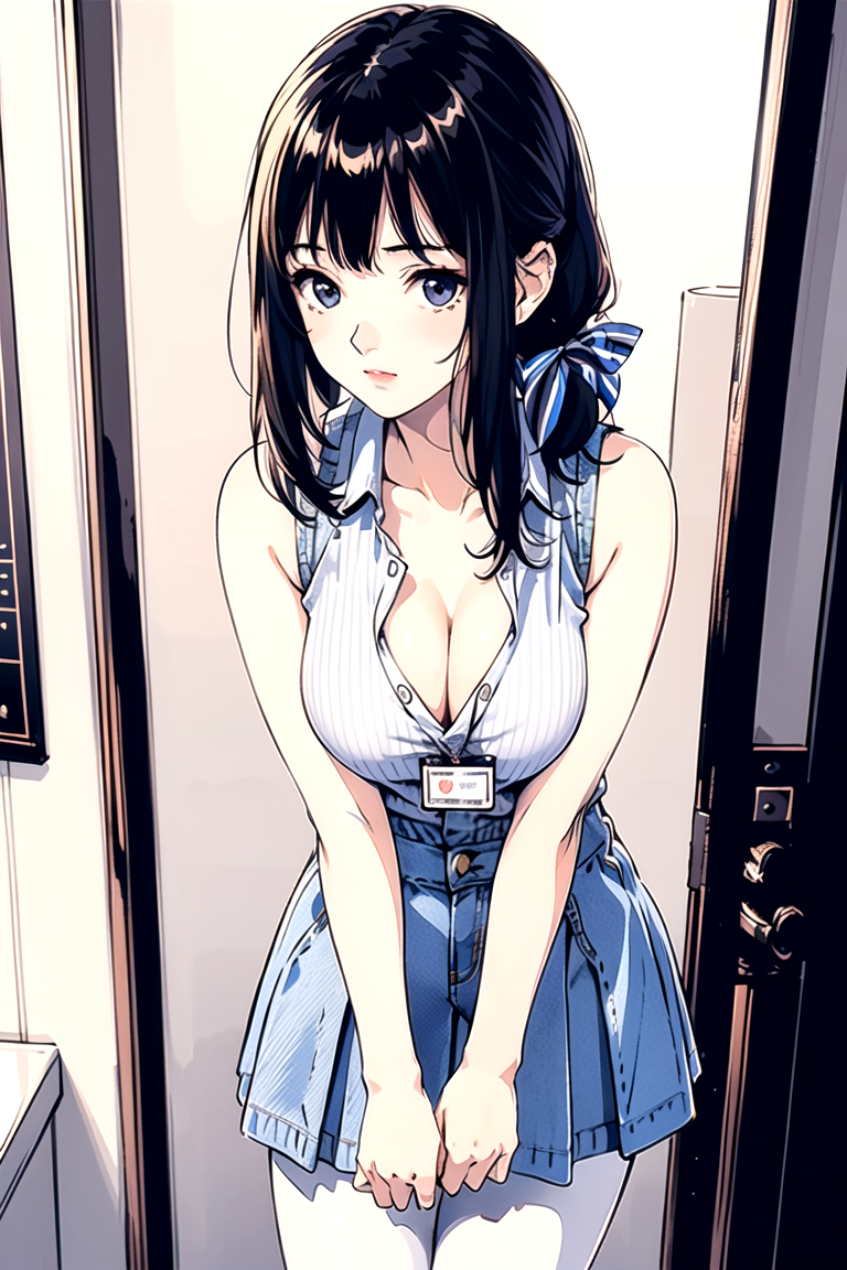 AI生成美女~As D-謝罪は常識であるとき胸露出した！(道歉時露胸是常識！)