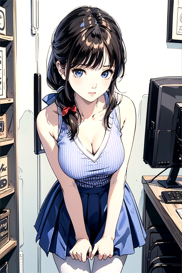 AI生成美女~As D-謝罪は常識であるとき胸露出した！(道歉時露胸是常識！)