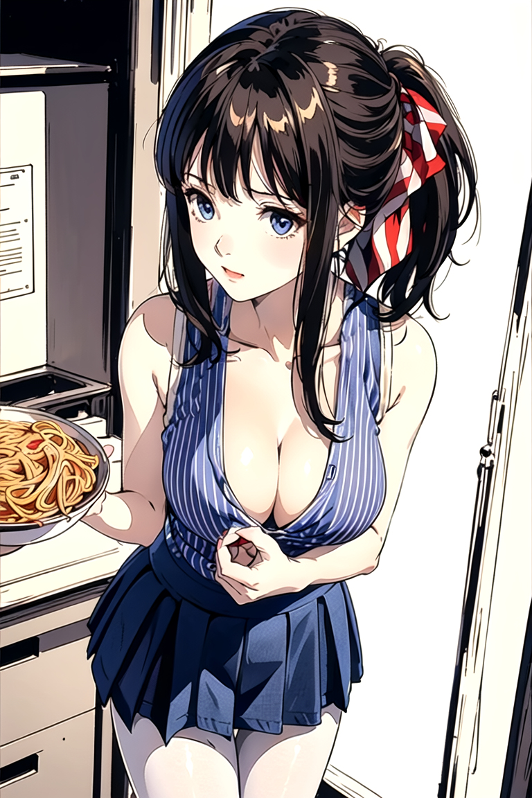 AI生成美女~As D-謝罪は常識であるとき胸露出した！(道歉時露胸是常識！)