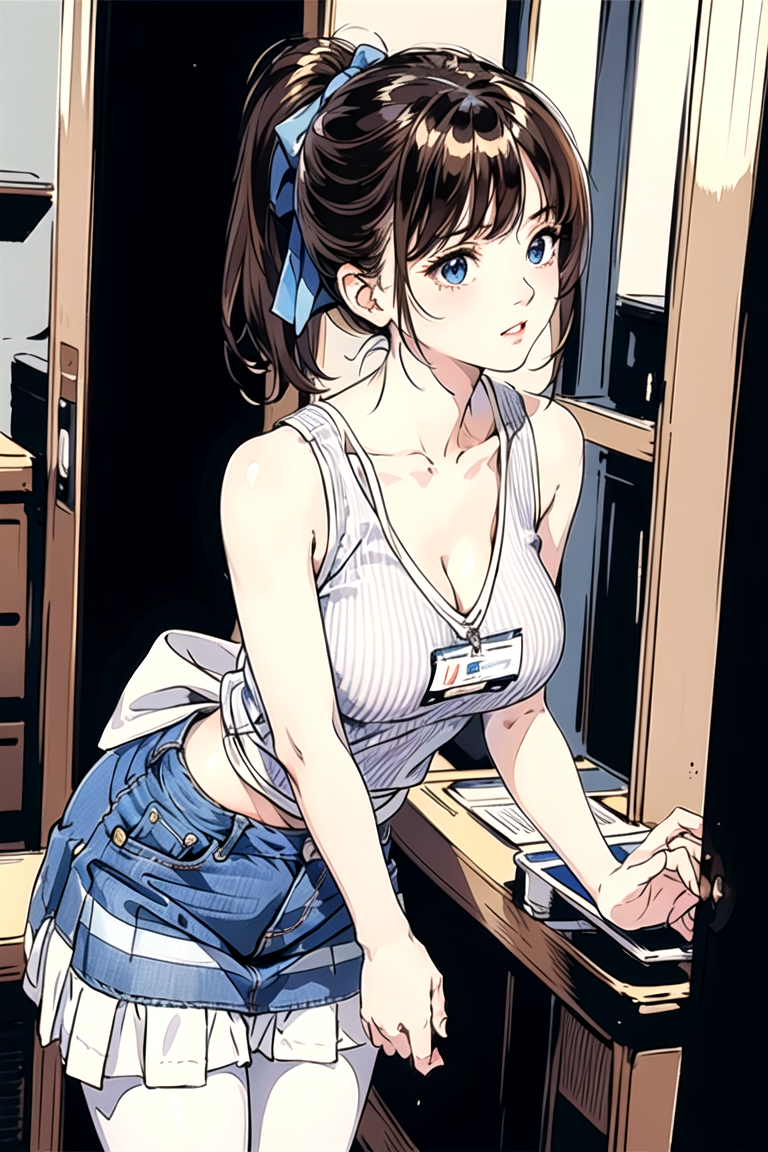 AI生成美女~As D-謝罪は常識であるとき胸露出した！(道歉時露胸是常識！)