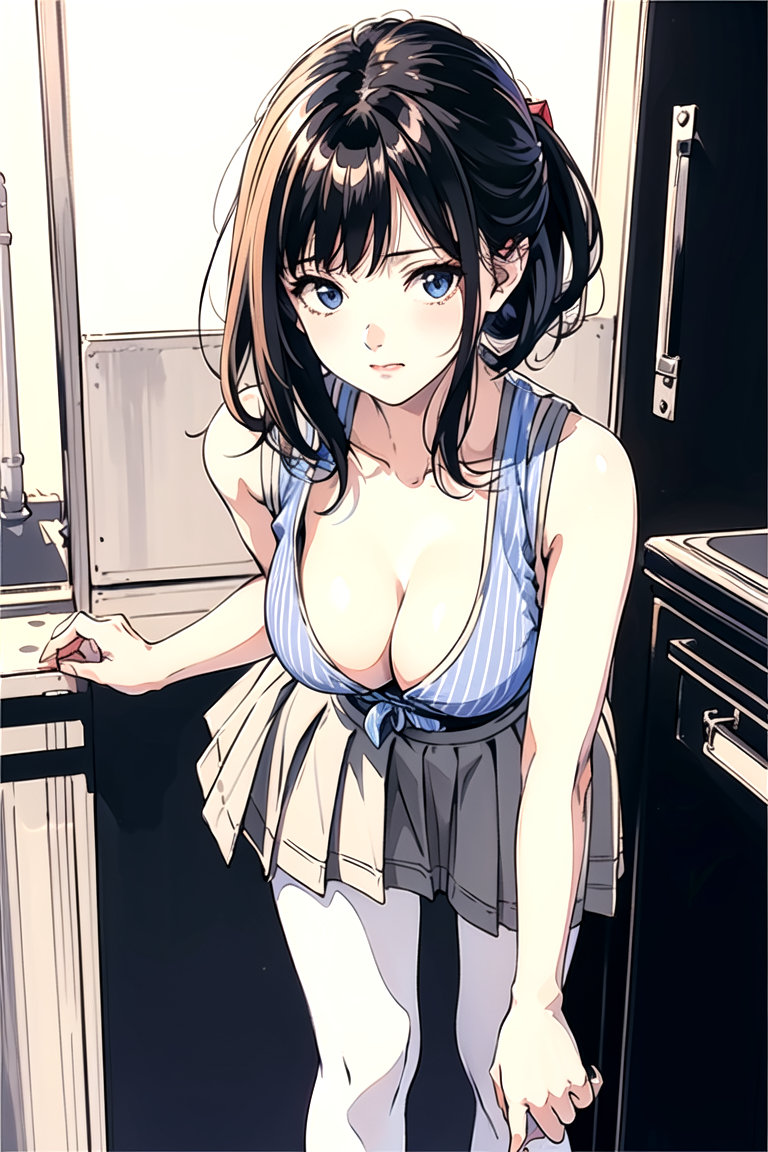 AI生成美女~As D-謝罪は常識であるとき胸露出した！(道歉時露胸是常識！)