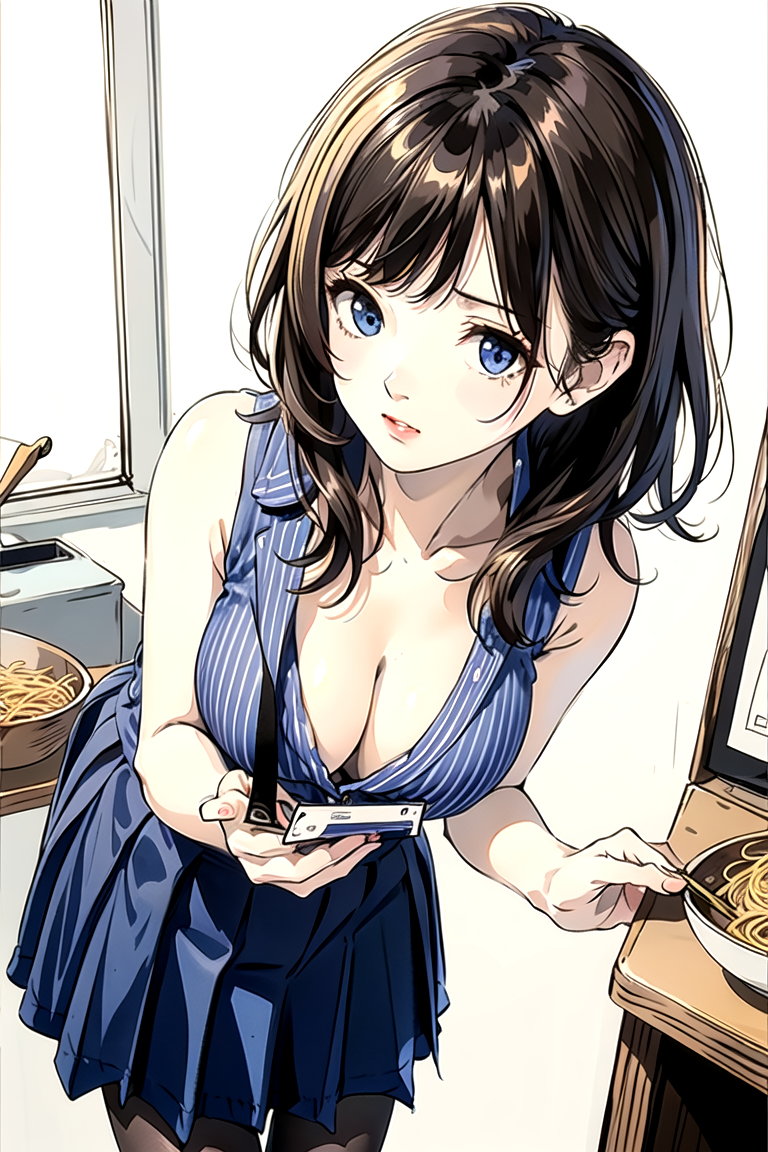 AI生成美女~As D-謝罪は常識であるとき胸露出した！(道歉時露胸是常識！)